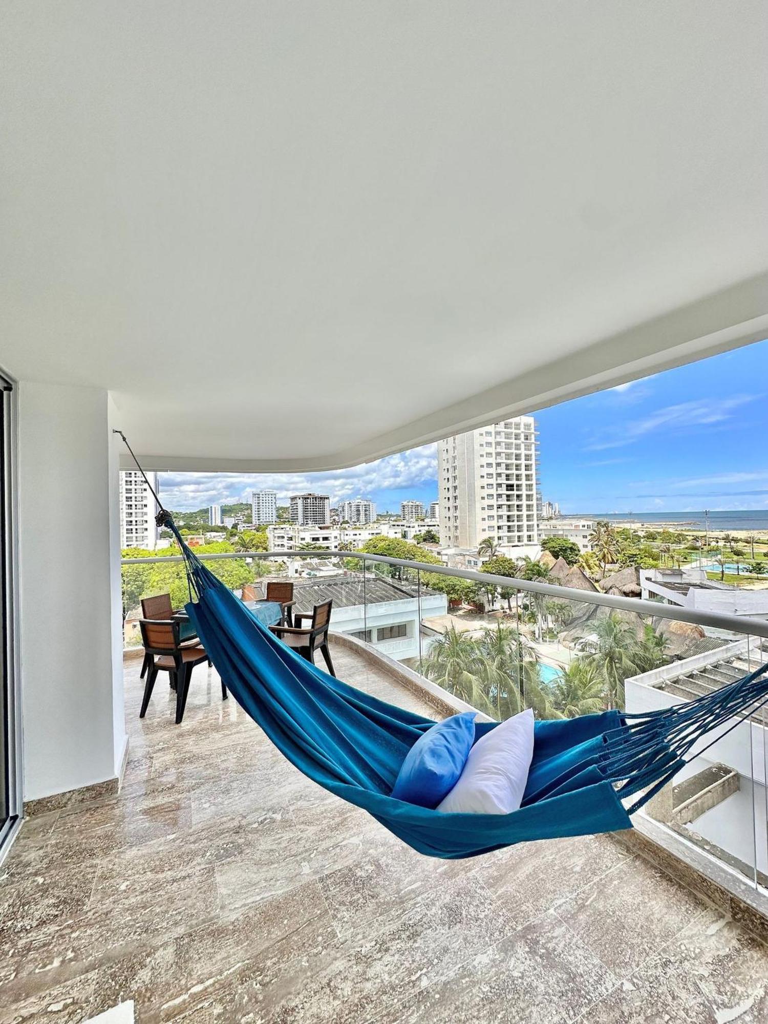 Balcon Panoramico Con Hamaca Y Vista Al Mar Cb601 Apartment *