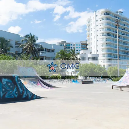 Cb601 | Balcón Panorámico Con Hamaca Y Vista Al Mar Apartamento Cartagena